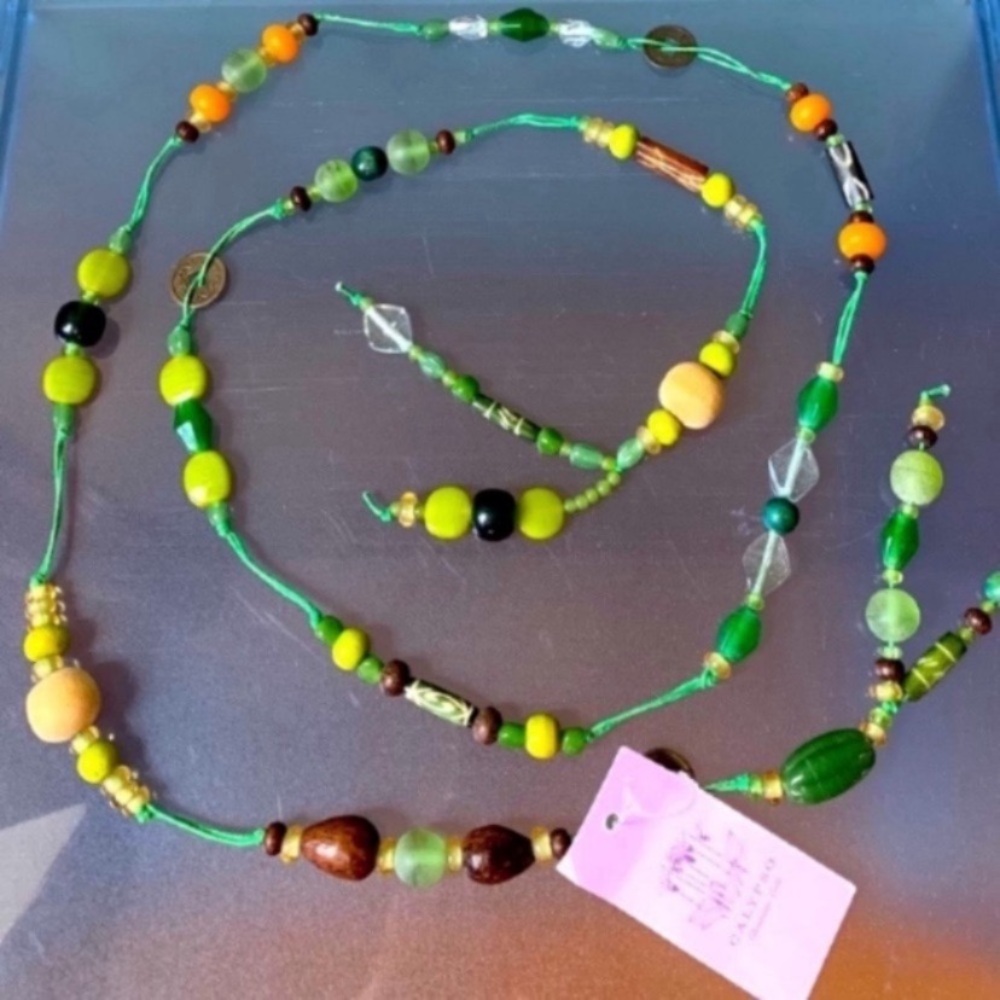 Calypso by Christian Celle Beaded Belt